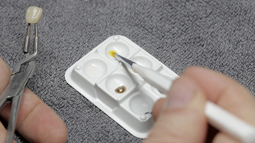 Individualization using staining technique