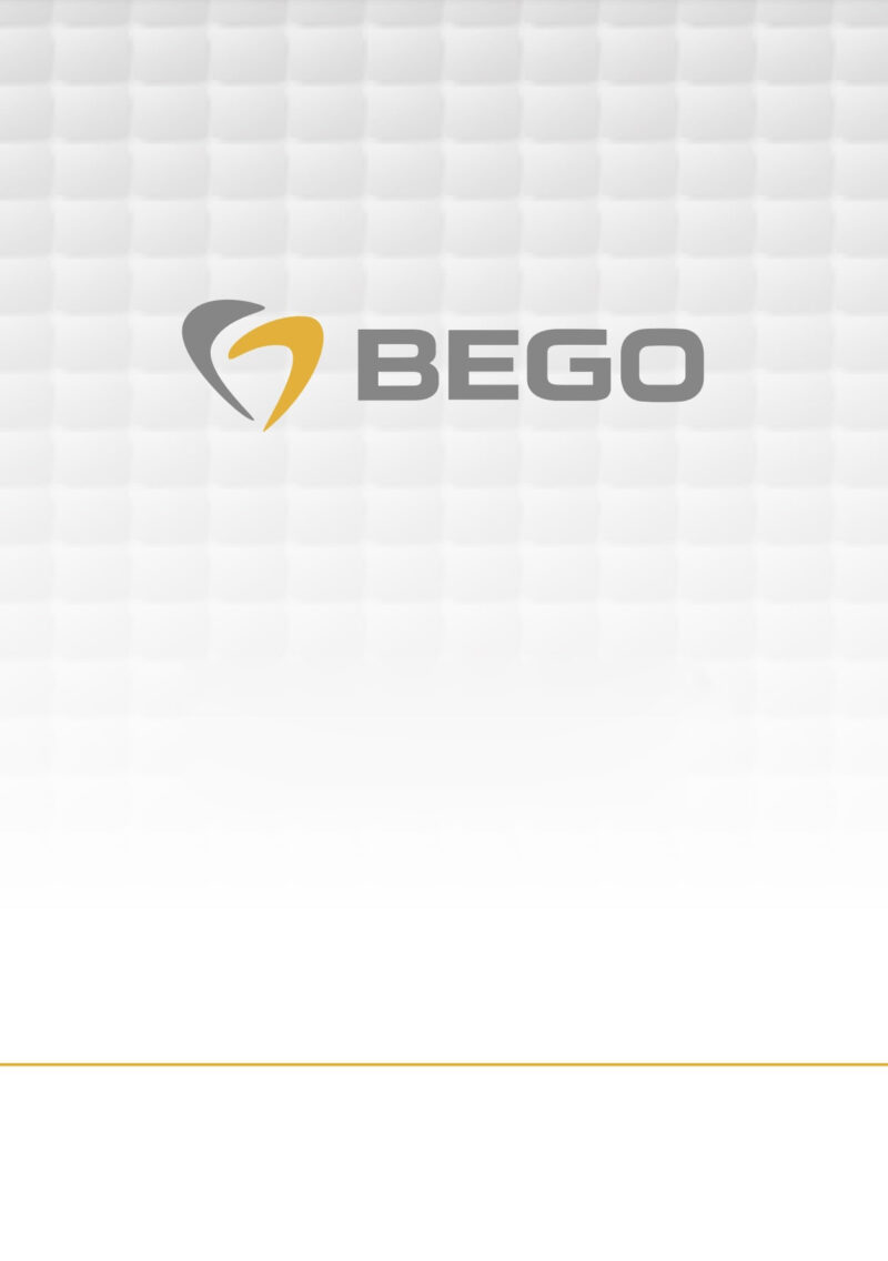 Katalog ve Broşürler - BEGO